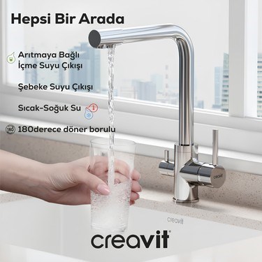 İçme Suyu Çıkışlı Mutfak için Pratik Çözüm