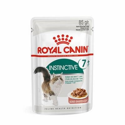İnstinctive 7+ Gravy Pouch Yaşlı Kedi Konservesi 12 Adet 85 Gr