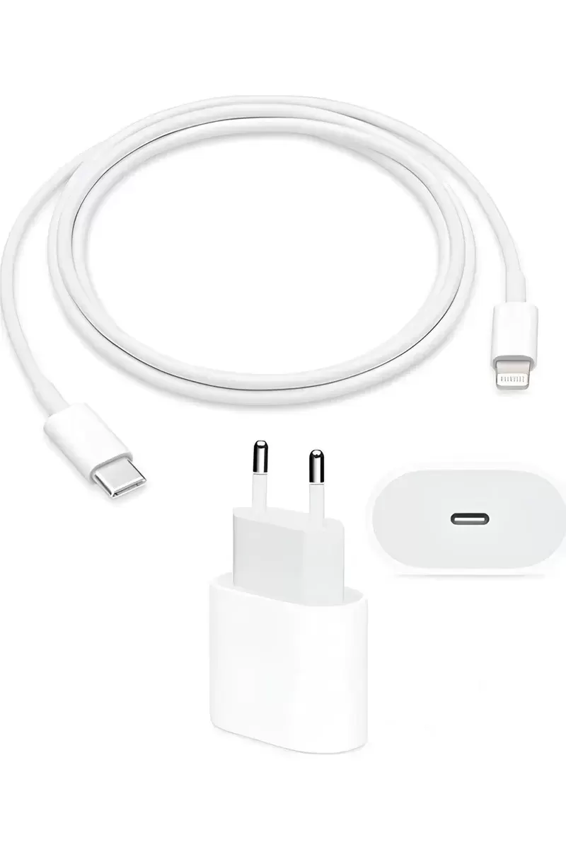 Iphone Tüm Serilerle Uyumlu Hızlı Şarj Aleti Kablo Adaptör Set 11 12 13 Pro Max