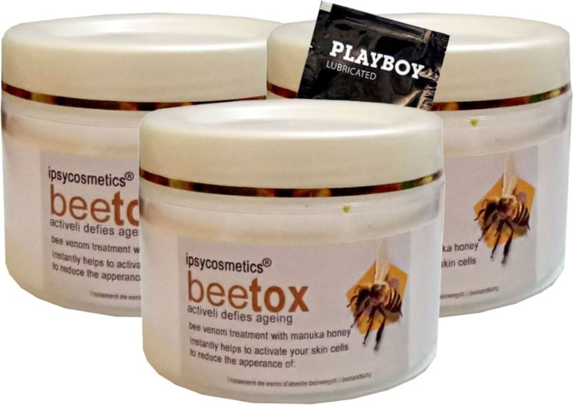 İpsycosmetics Beetox Arı Özü Kremi 100 ml x 3 adet + Jel