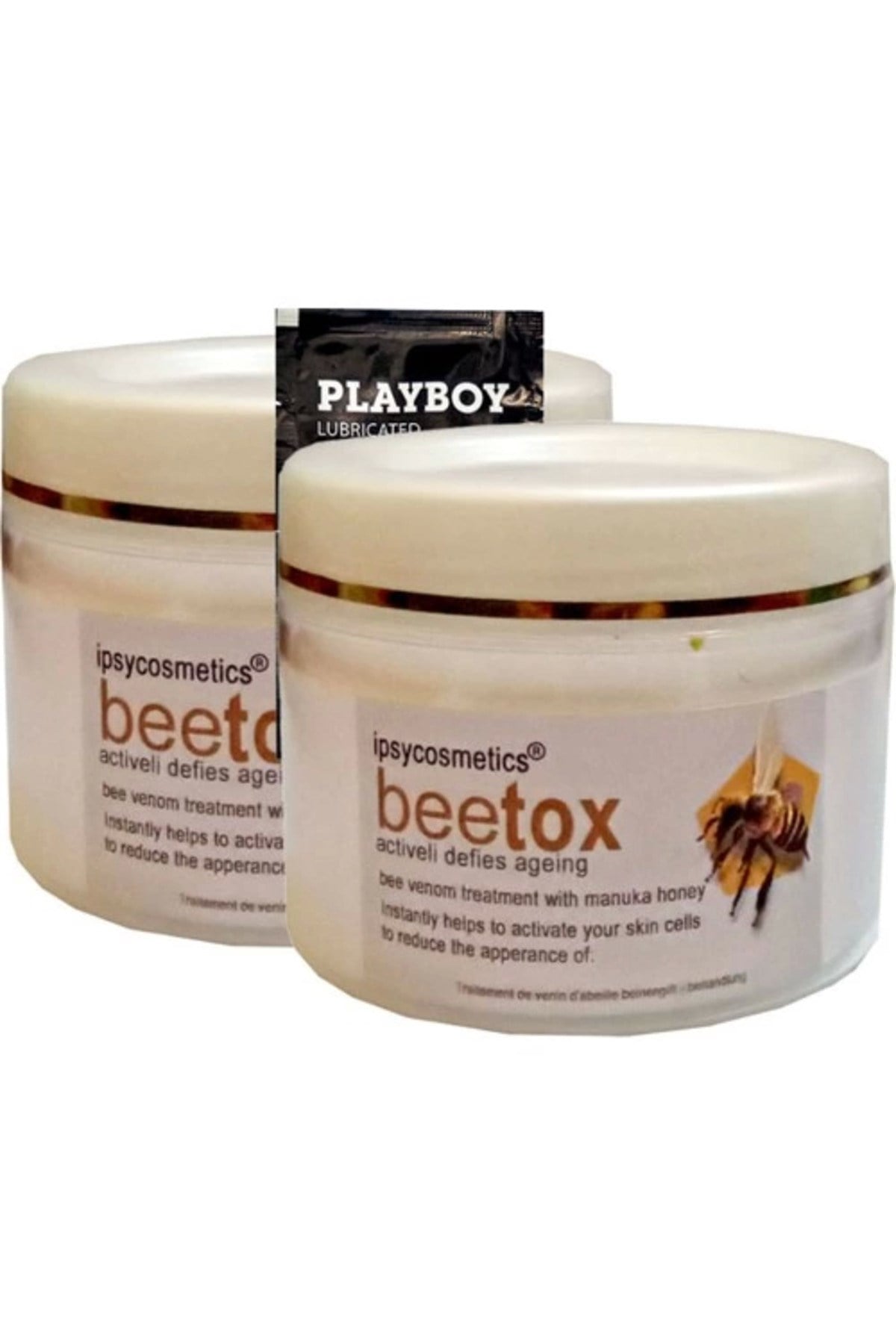 İpsycosmetics Beetox Arı Özü Kremi 100 ml x 2 adet + Jel