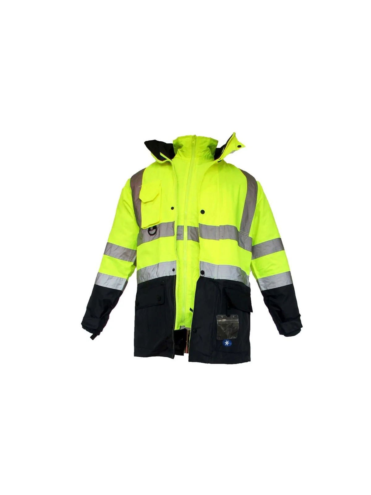 JUNIOR JN1003 (XXL)  5+1 İÇİ ÇIKMALI OXFORD FOSFORLU PARKA