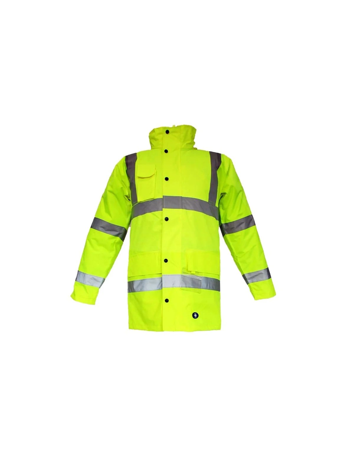 JUNIOR JN1011 Waterproof Fosforlu Oxford Parka Sarı XXL beden