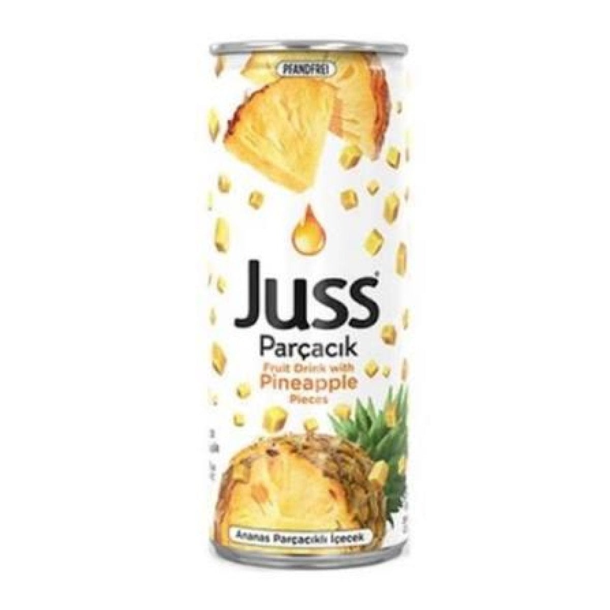 JUSS ANANAS PATÇACIKLI 250 ML (4 Adet)