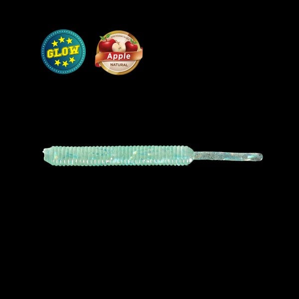 Japanese Baby Worm Elma Kokulu Lrf Silikonu - 307 GLOW