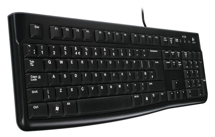 K120 Q USB KABLOLU KLAVYE SİYAH 920-002505