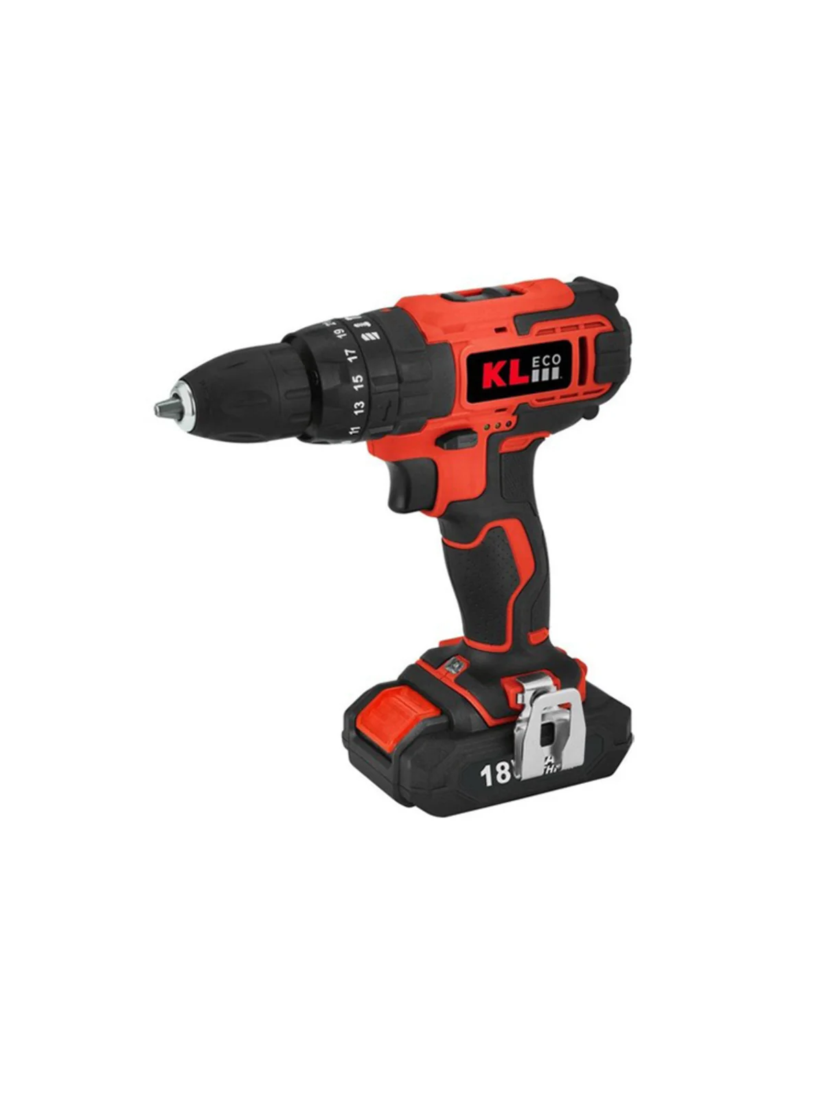 KL ECO KE18DM-20DB 18VOLT Çift Akülü Darbeli Matkap