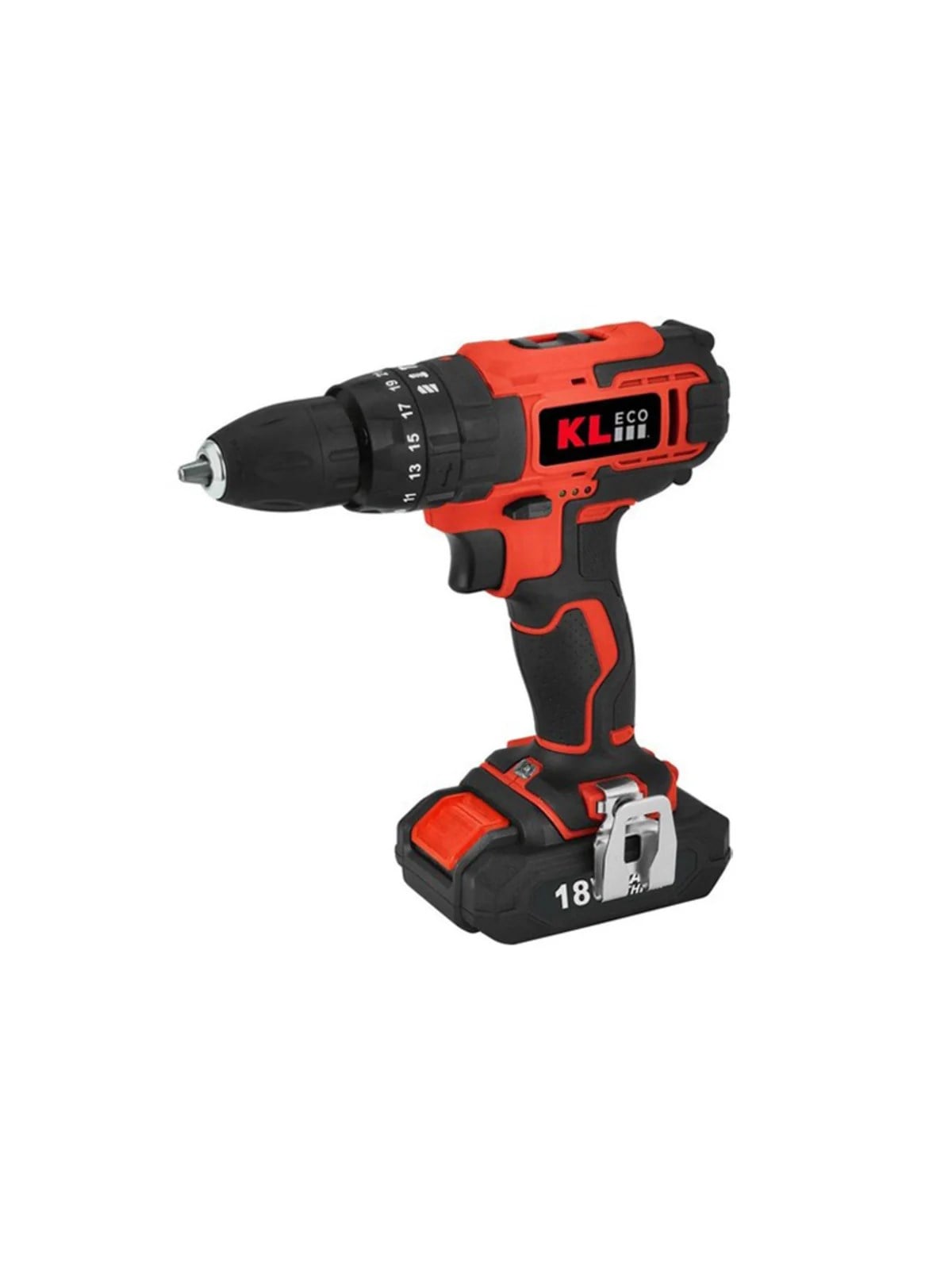 KL ECO KE18DM-20DB 18VOLT Çift Akülü Darbeli Matkap