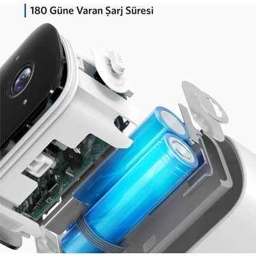 Kablosuz Akıllı Güvenlik Sistemi, 1080p Kamera ile 2 Kamera Seti