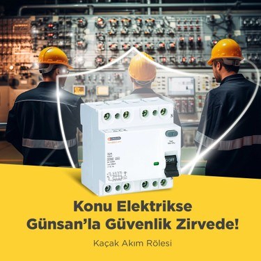 Kaçak Akım Koruma Anahtarı 6 kA ile Güvenli Elektrik İletimi
