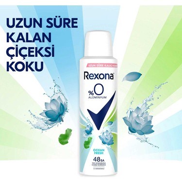 Kadın Sprey Deodorant 150 ml Alüminyumsuz Ferahlık