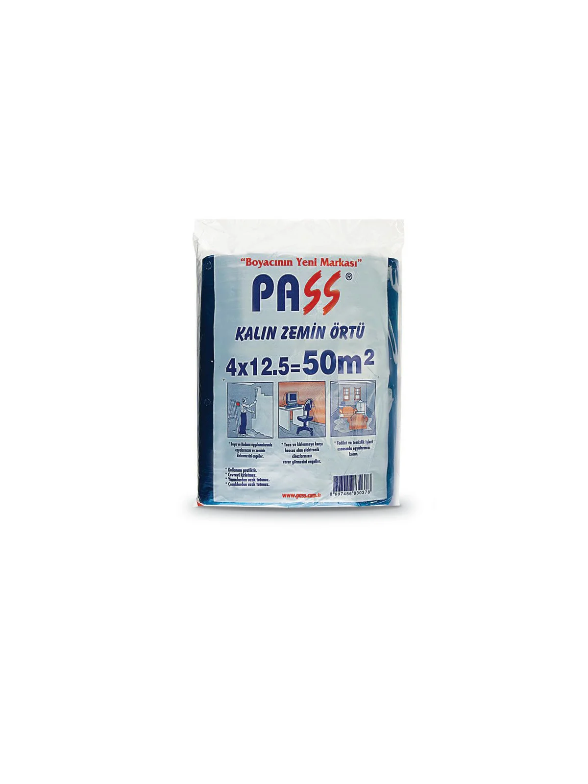 Kalın Zemin Örtüsü 4x12.5 mt 50 m2