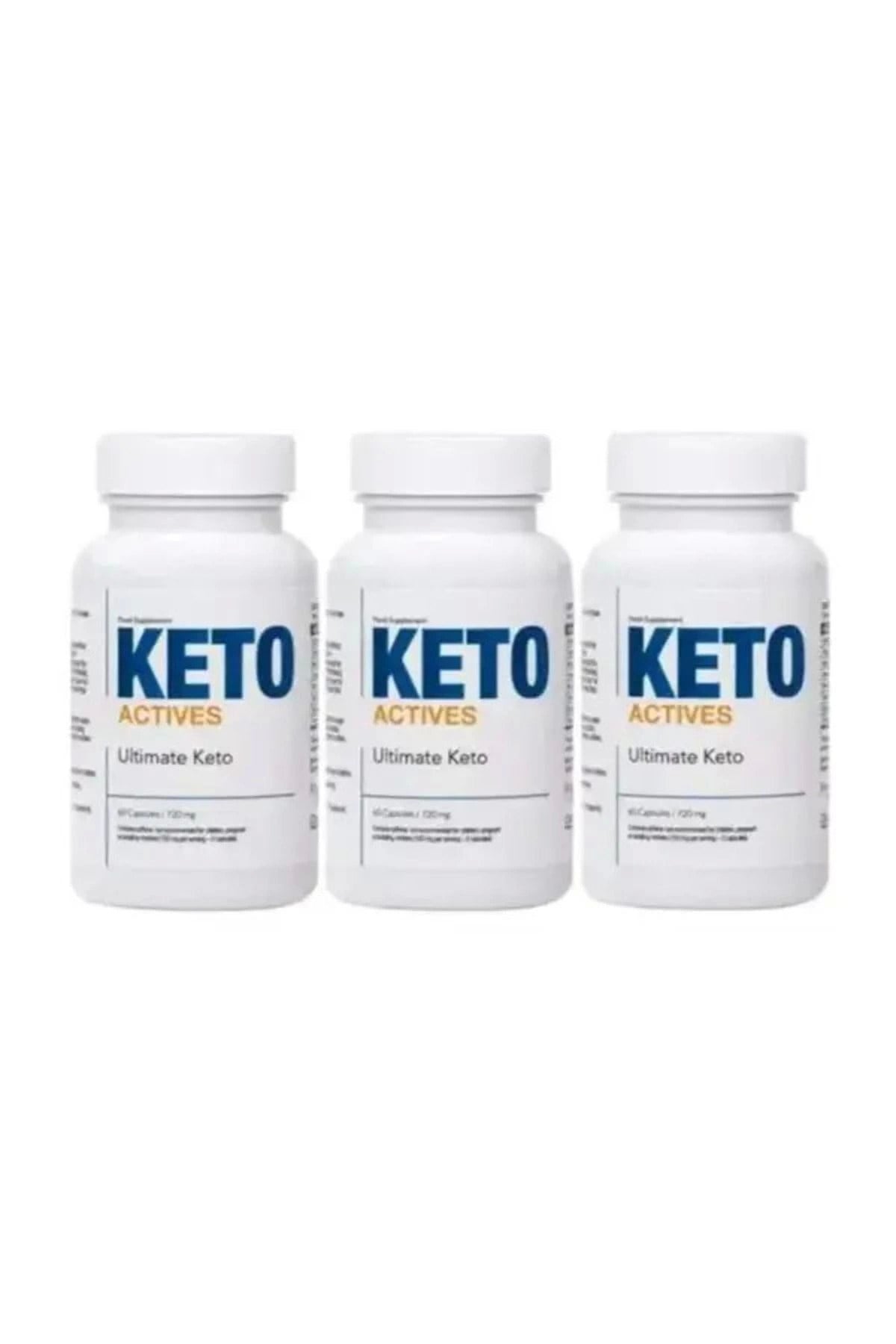 Keto Actives Destekleyici 60'lı X 3 Adet
