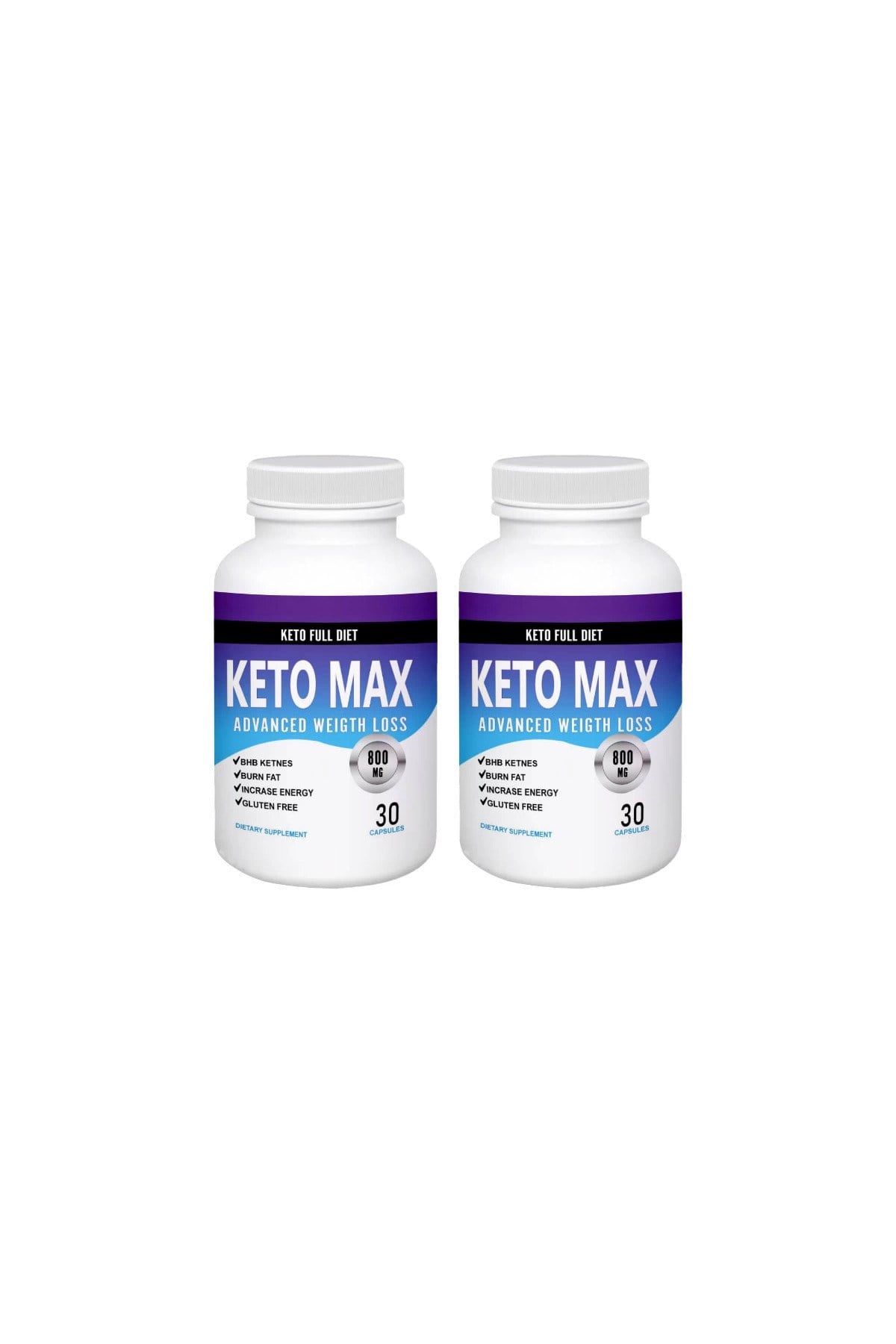 Keto Max 2 Adet Destekleyici Ürün 30'lu