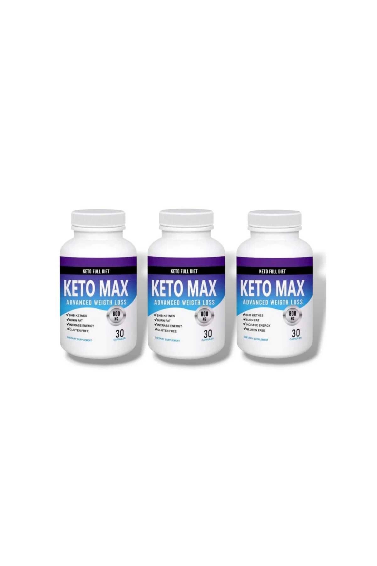 Keto Max Destekleyici Doğal Ürün 30'Lu X 3 Adet