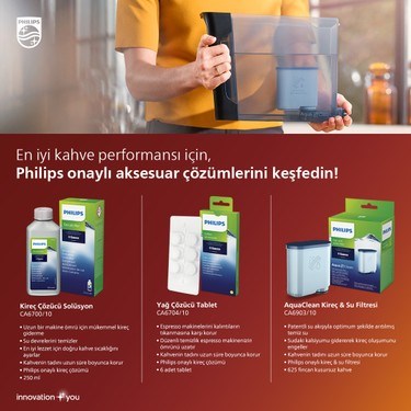 Kireç ve Su Filtreleme Özellikli Espresso Makinesi