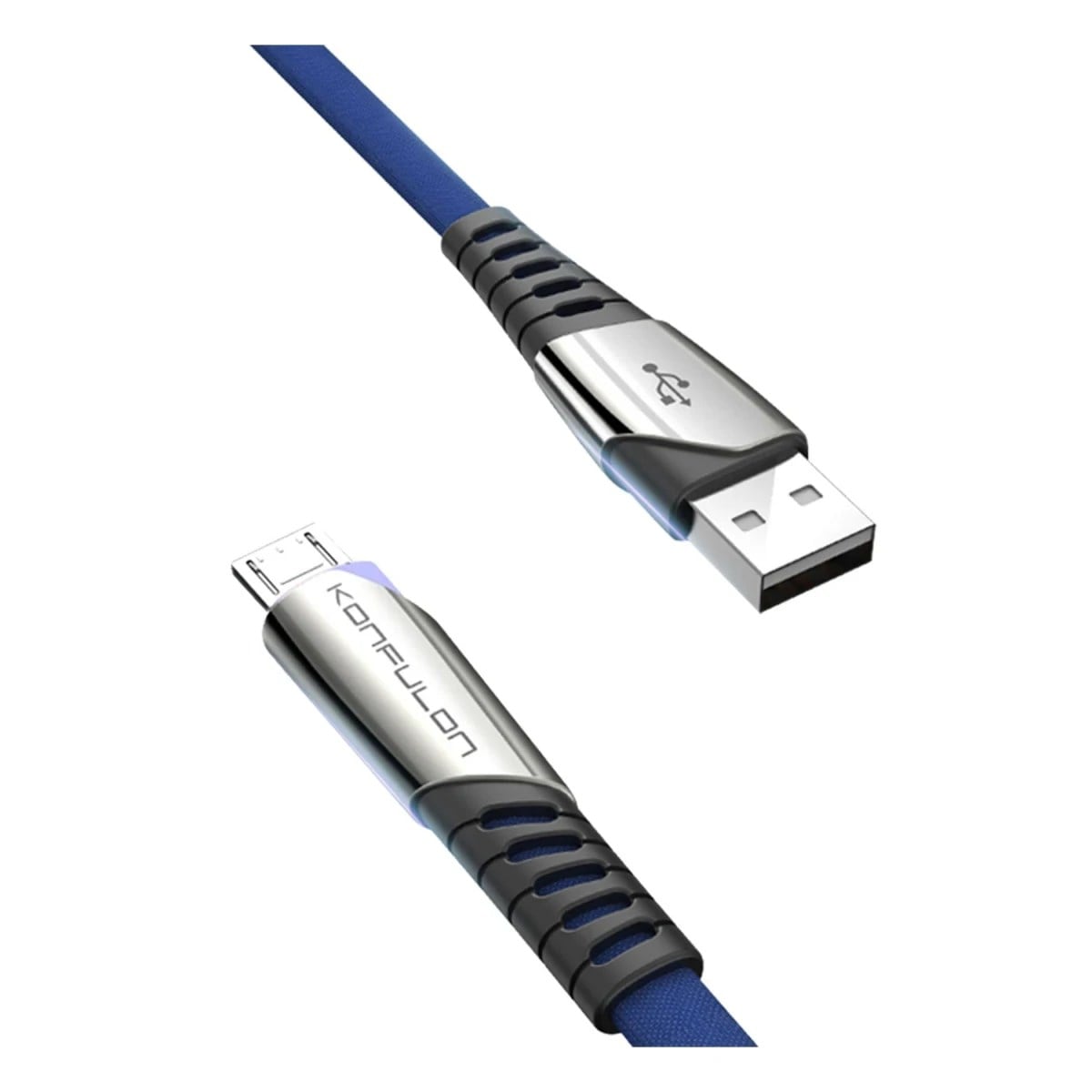Konfulon DC16 Micro USB Kablo 1M 2.4A - Mavi