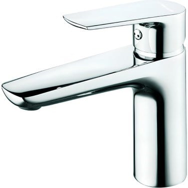 Krom Malzemeden Üretilmiş Lavabo Bataryası, Modern Stil