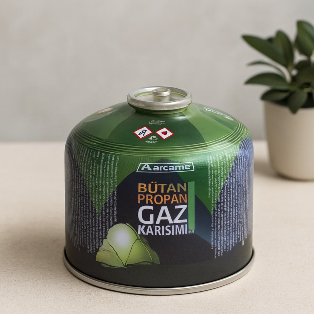 Küçük Tombul Butan-Propan Gaz Kartuşu 230 g
