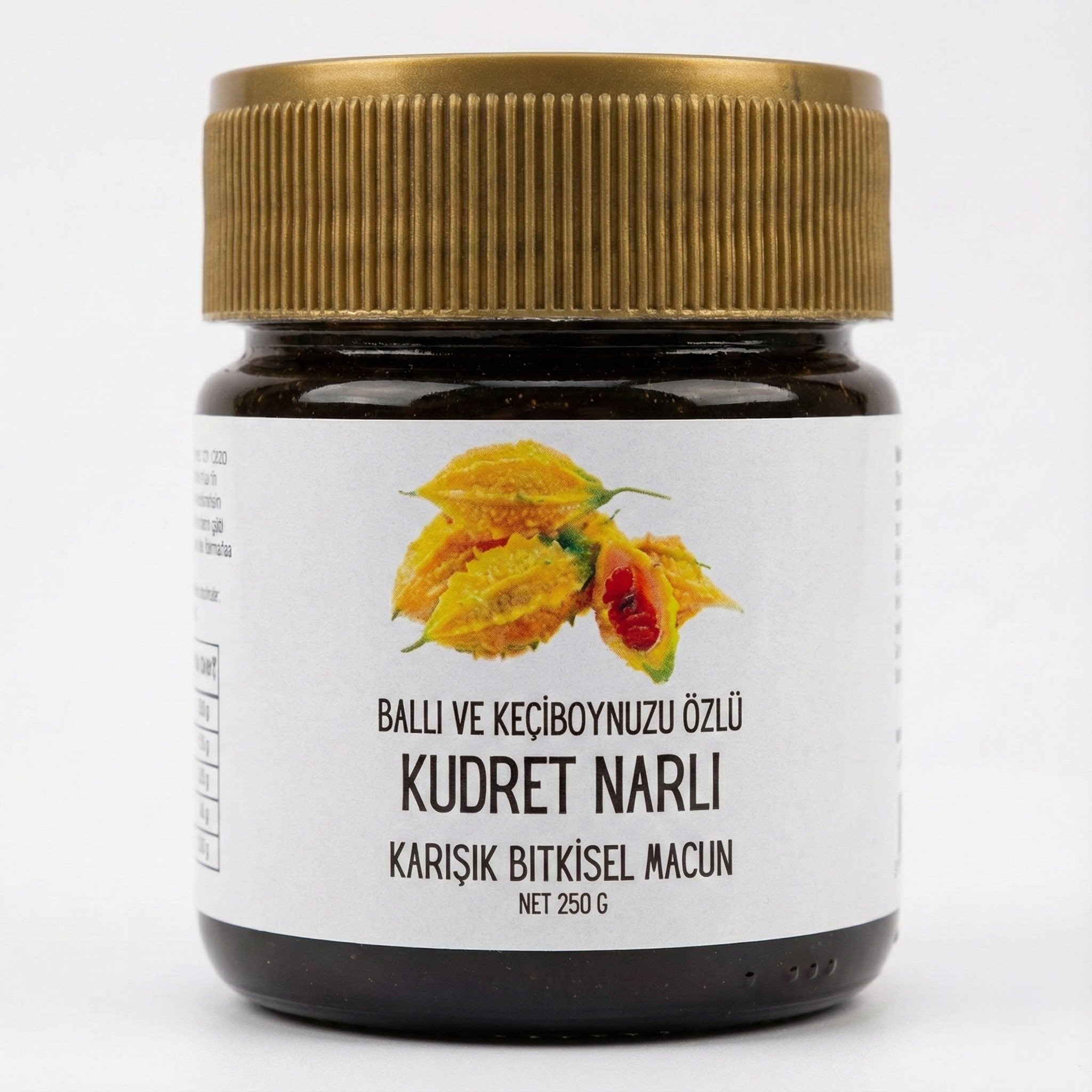 Kudret Narlı Bitkisel Macun 250 g Ballı Keçiboynuzu Özlü Propolis ve Damla Sakızı İçeren Karışım