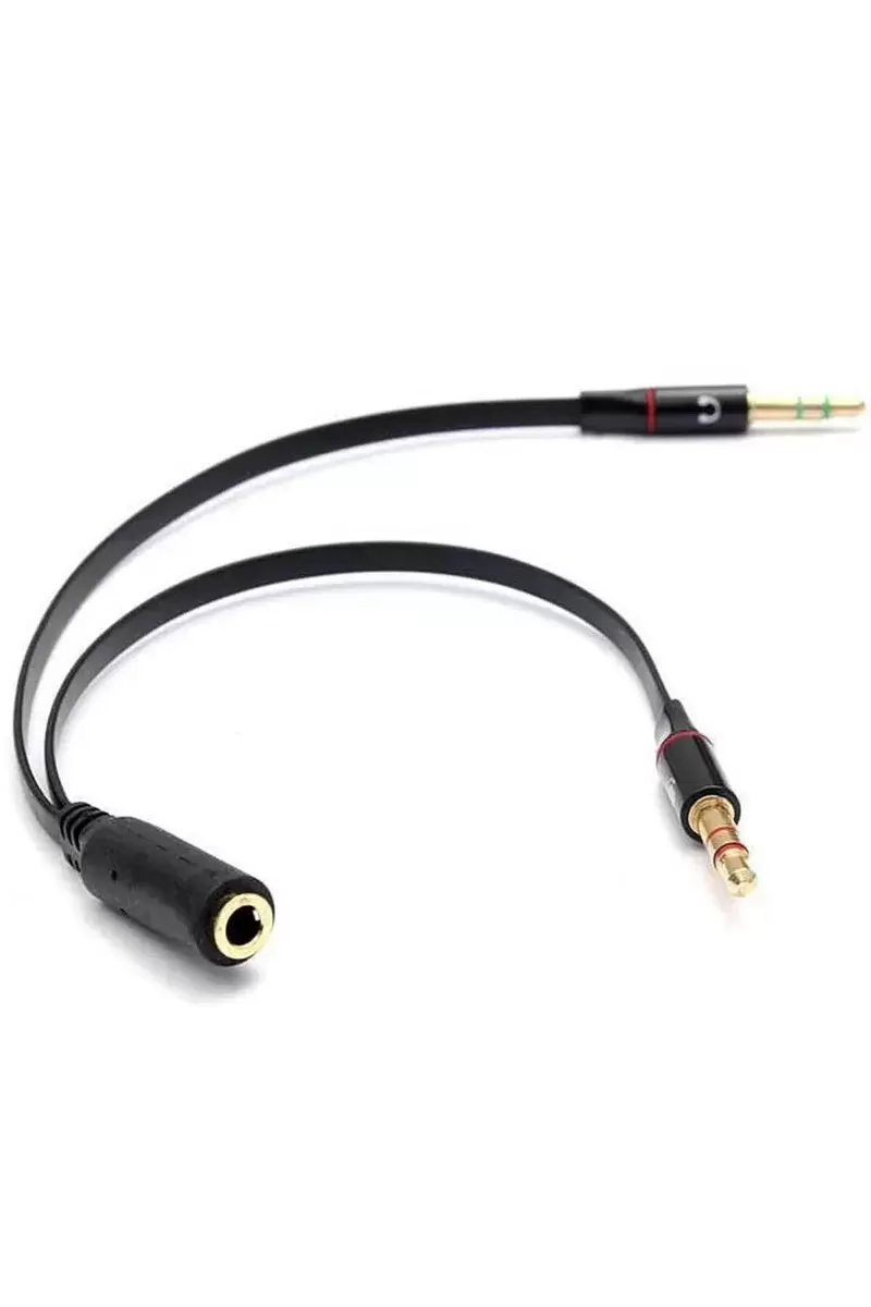 Kulaklık Mikrofon Ayırıcı Çevirici Switch Splitter 3.5mm
