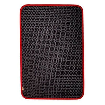 Kum Toplayıcı Fonsiyonel Kedi Tuvaleti Önü Paspası 50x75 Cm Kırmızı