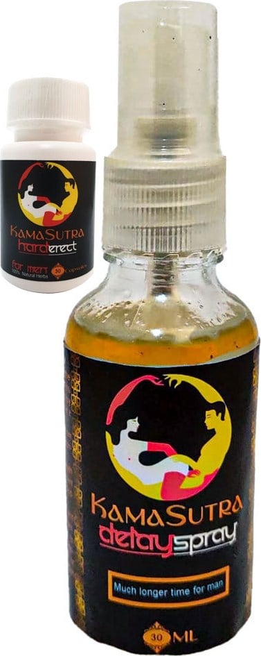 L.kamasutra 30 ml Delaysprey + Erkek 3o Pcs Ekstra Erkek Destek Caps