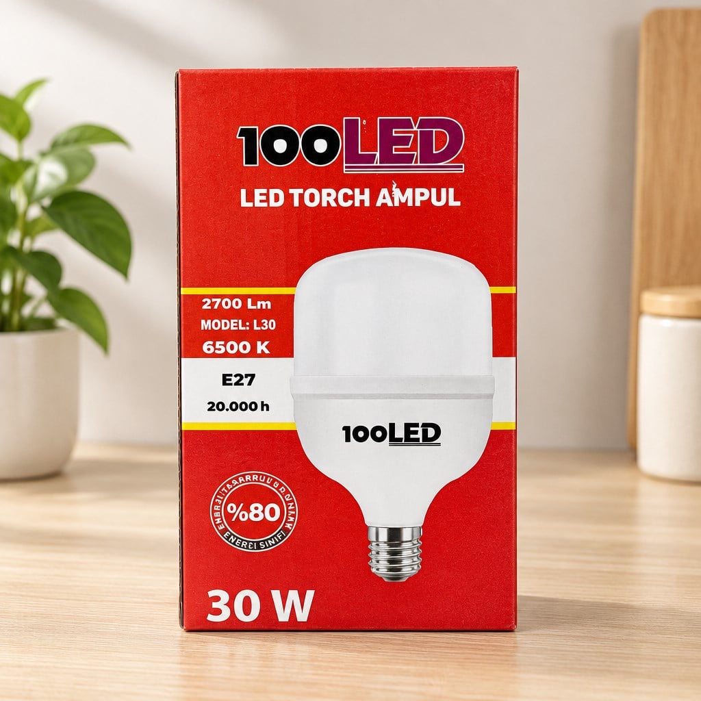 LED 30 W Torch Ampul