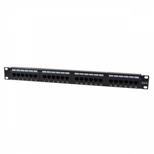 LEOPP-UC6-2524 CAT6 24 PORT UTP DOLU PATCH PANEL