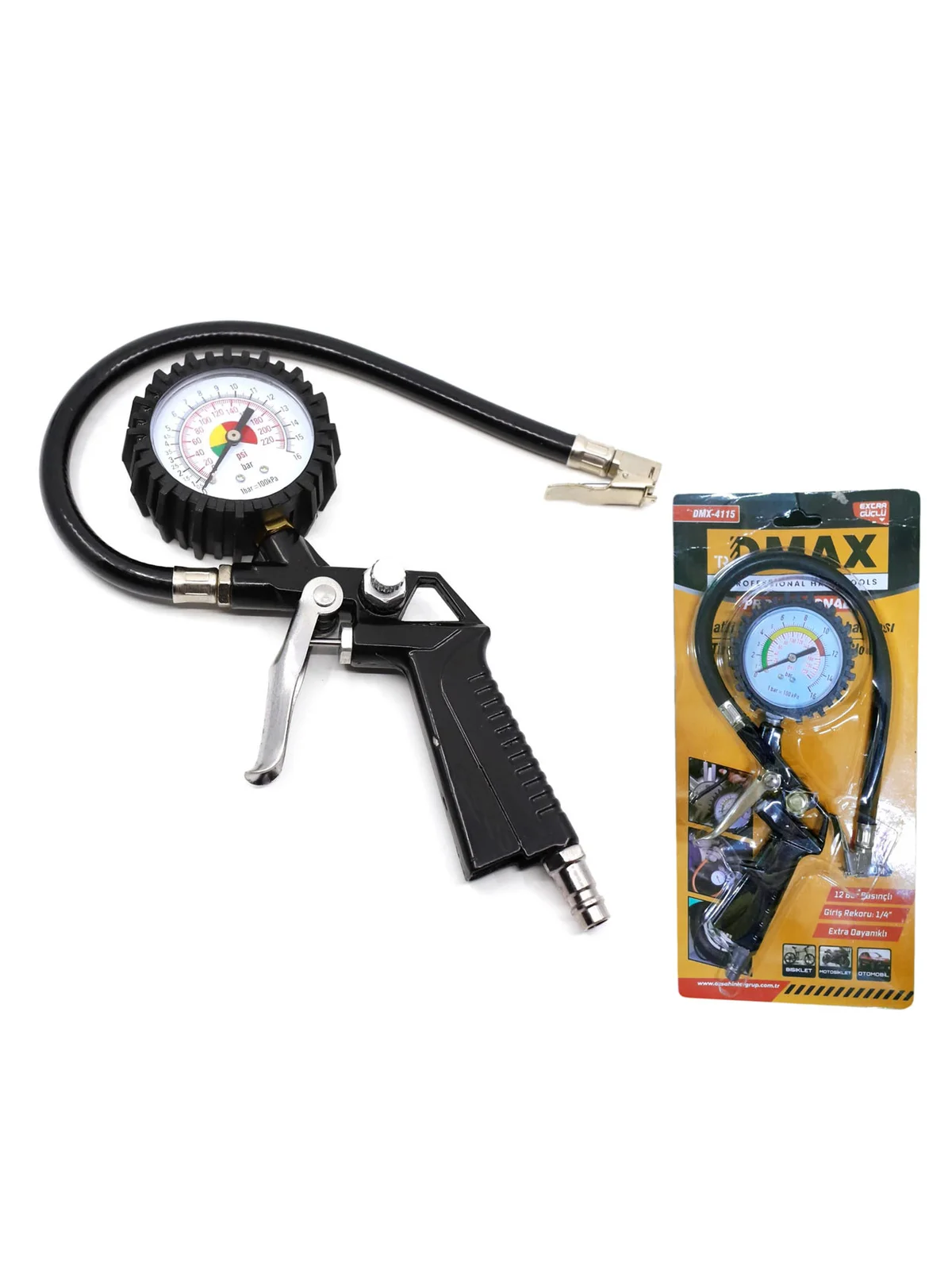 Lastik Şişirme Tabancası Saatli DMX4115