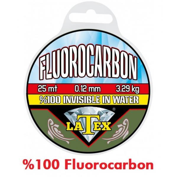 Latex 25 Mt. Fluorocarbon Misina - 0.80MM