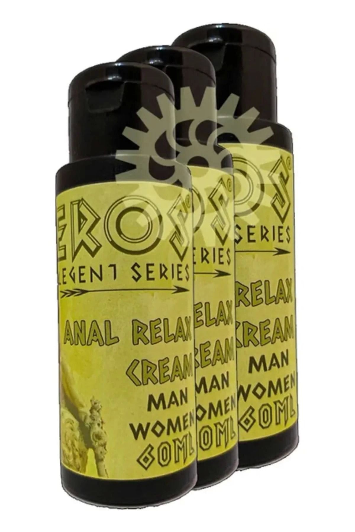 Legent Reıx Cream 3 Adet Arka Teskin Edici Kayganlaştırıcı Gevşeklik Kremi 60 ml
