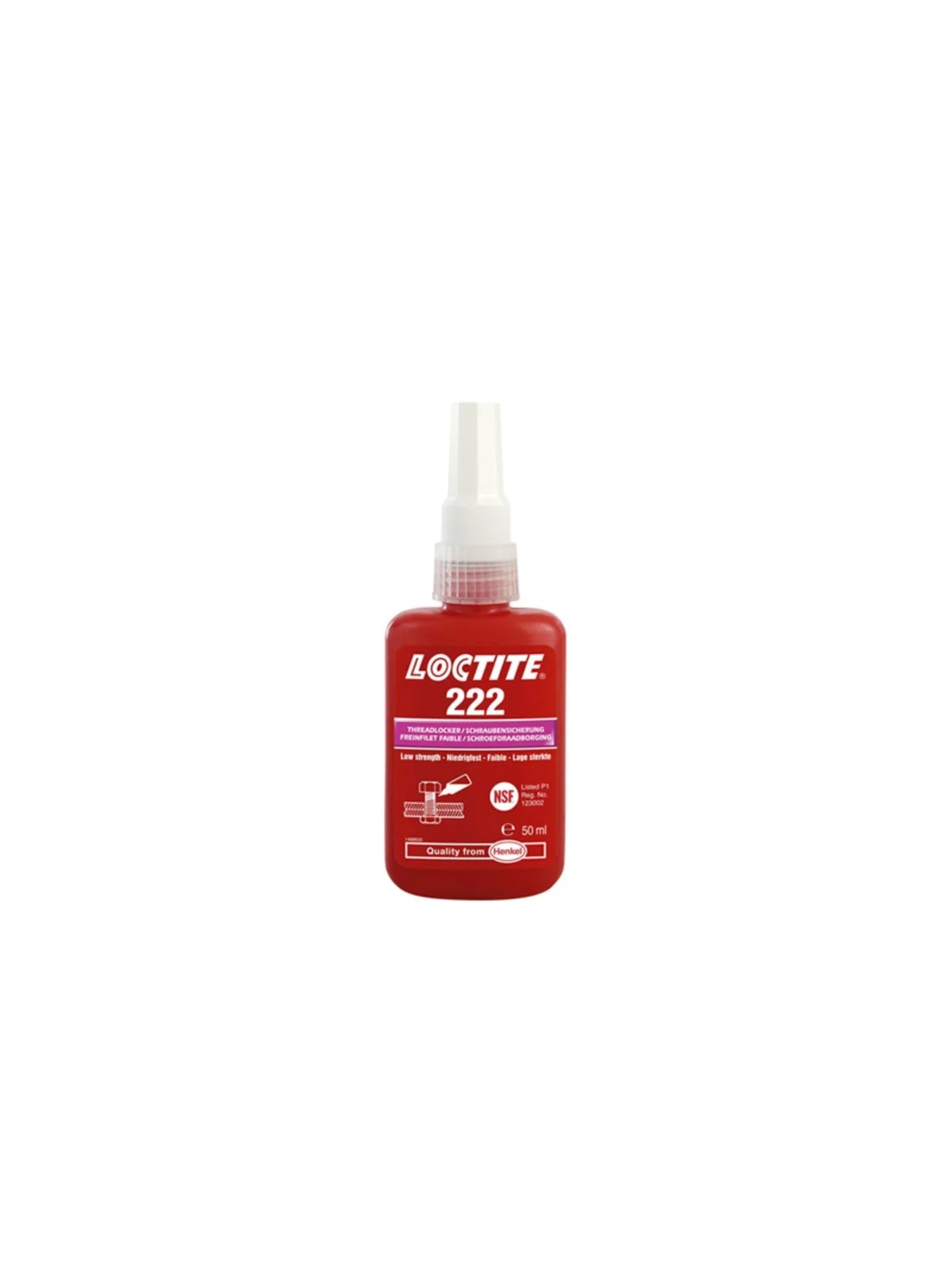 Loctite 222 Civata Sabitleyici Kolay Sökülebilir 50 ml