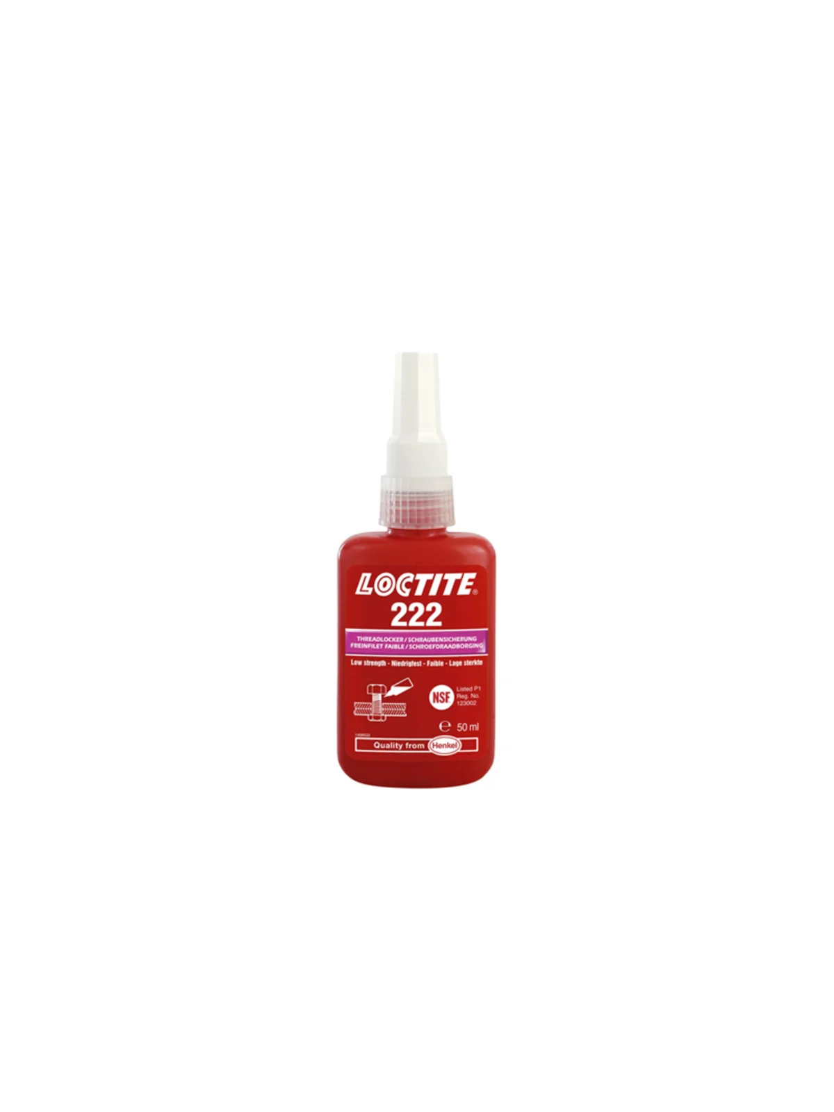 Loctite 222 Civata Sabitleyici Kolay Sökülebilir 50 ml