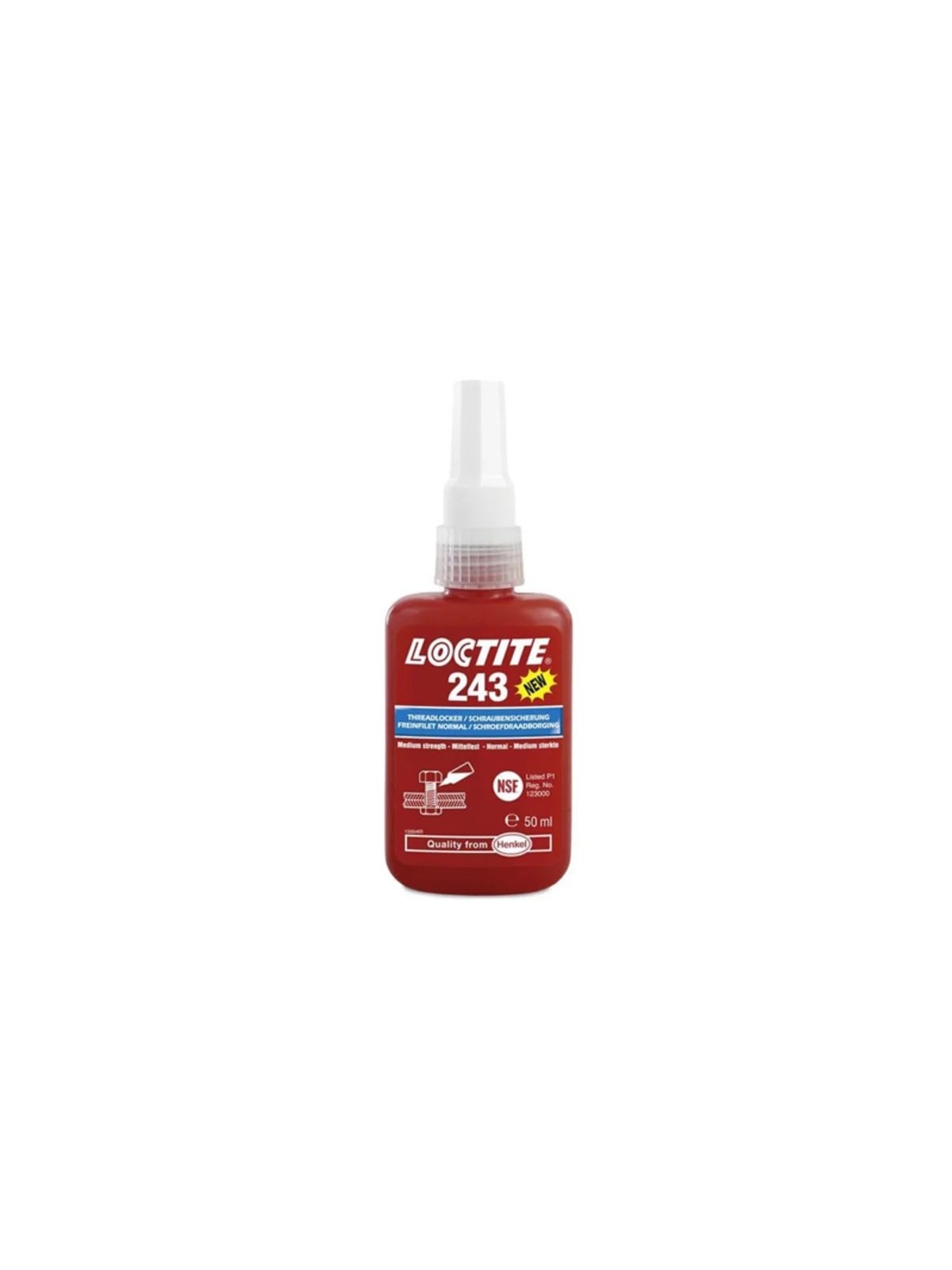Loctite 243 Orta Mukavemetli Vida Sabitleyici 50 ml