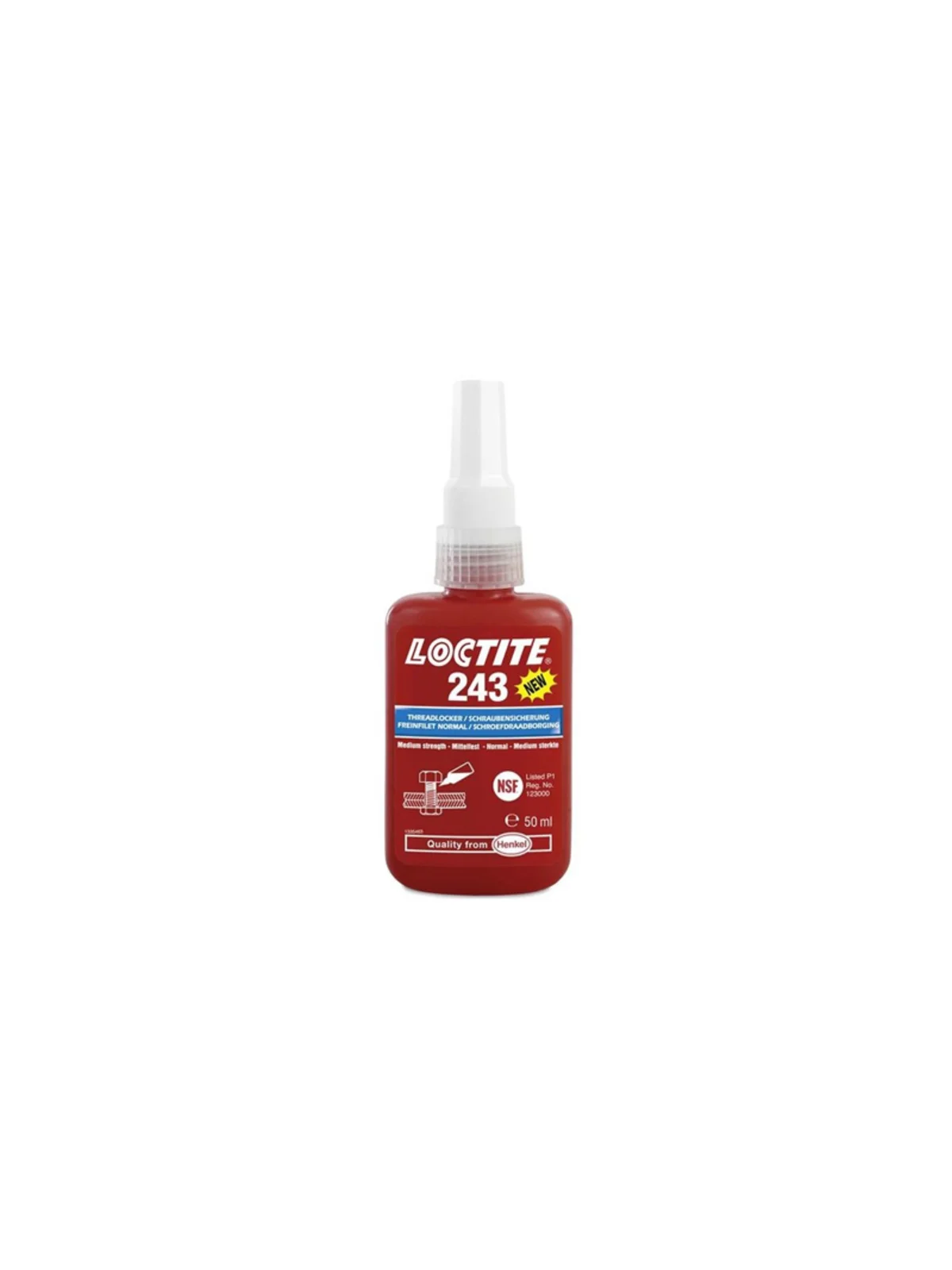 Loctite 243 Orta Mukavemetli Vida Sabitleyici 50 ml