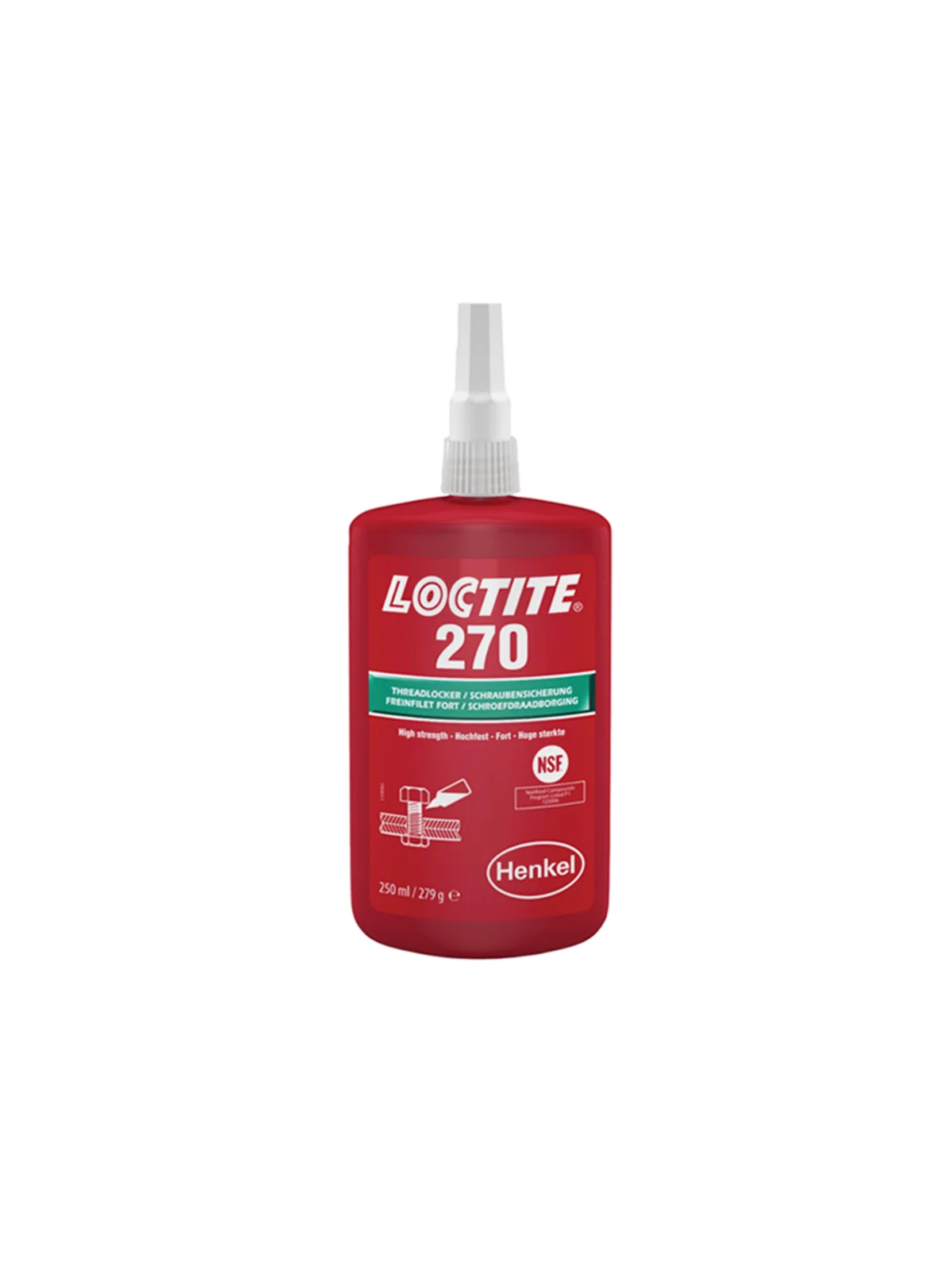 Loctite 270 Yüksek Mukavemetli Vida Sabitleyici 250 ml