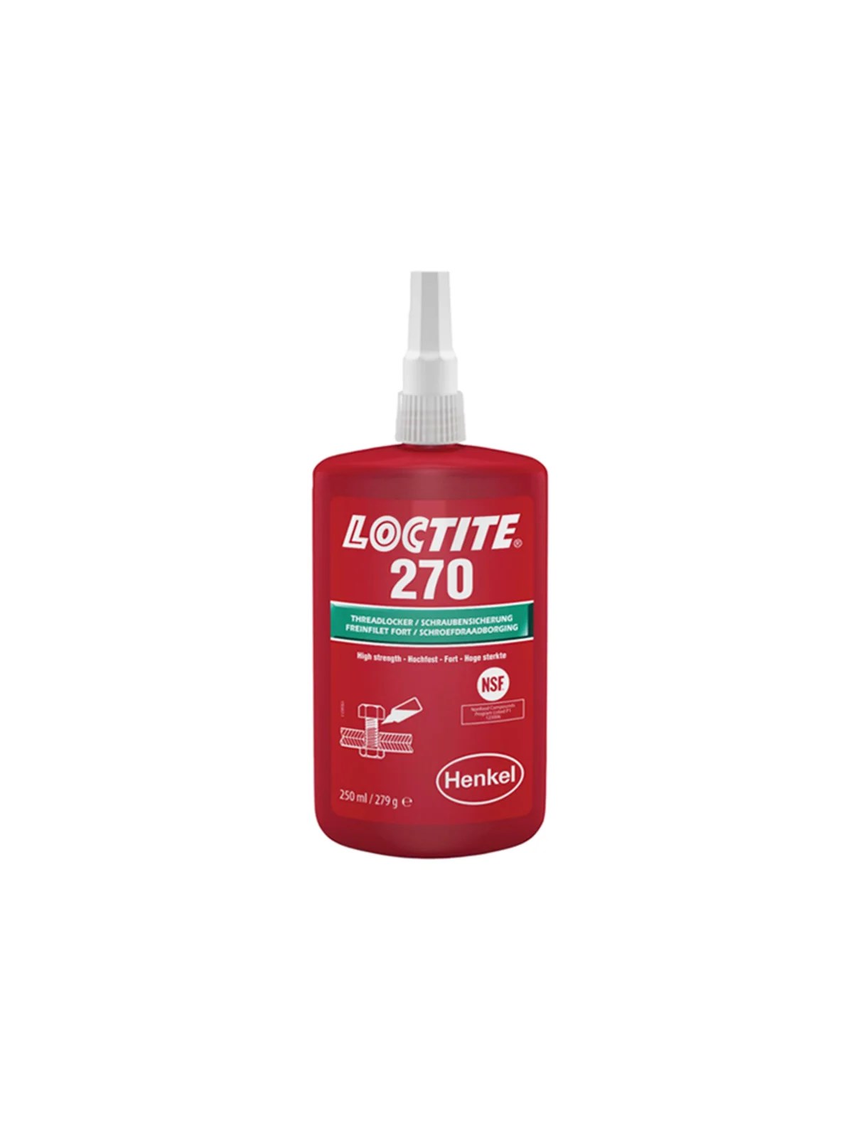 Loctite 270 Yüksek Mukavemetli Vida Sabitleyici 250 ml