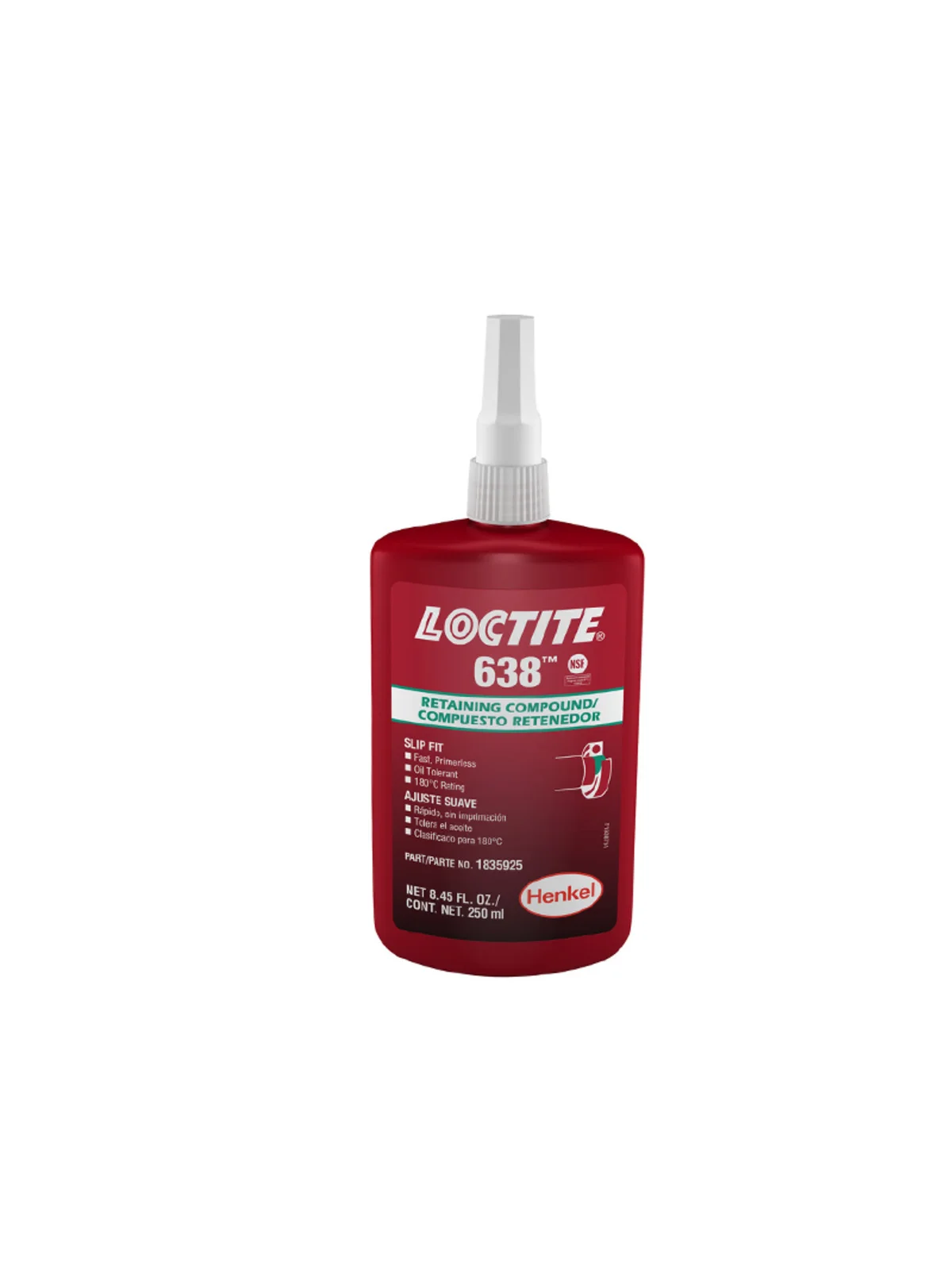 Loctite 638 Maksimum Mukavemetli Kaymalı Geçme