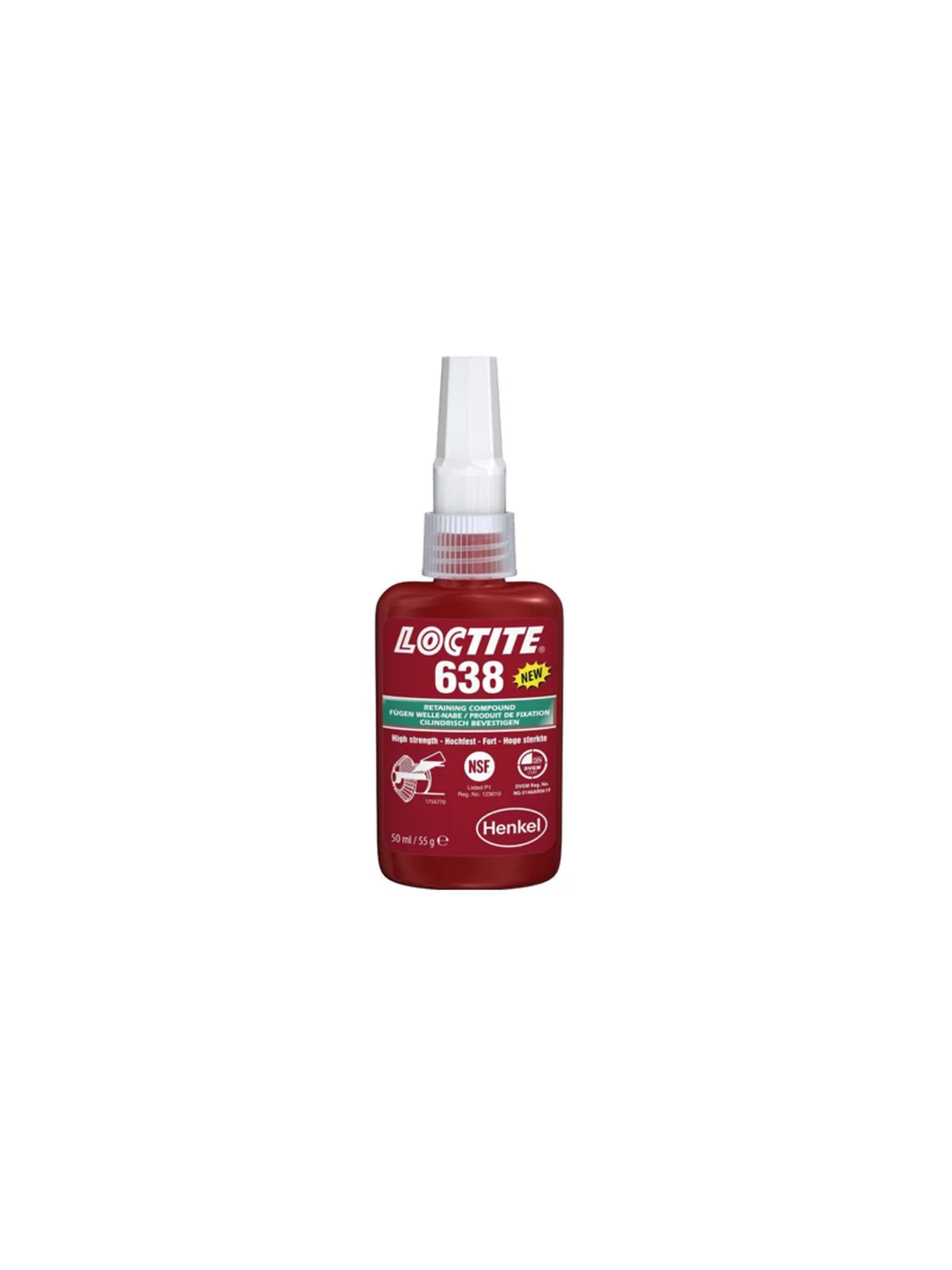 Loctite 638 Maksimum Mukavemetli Kaymalı Geçme 50ml