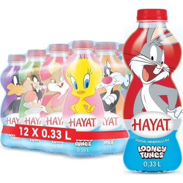 Looney Tunes Su 12x330 ml Eğlenceli Tasarım