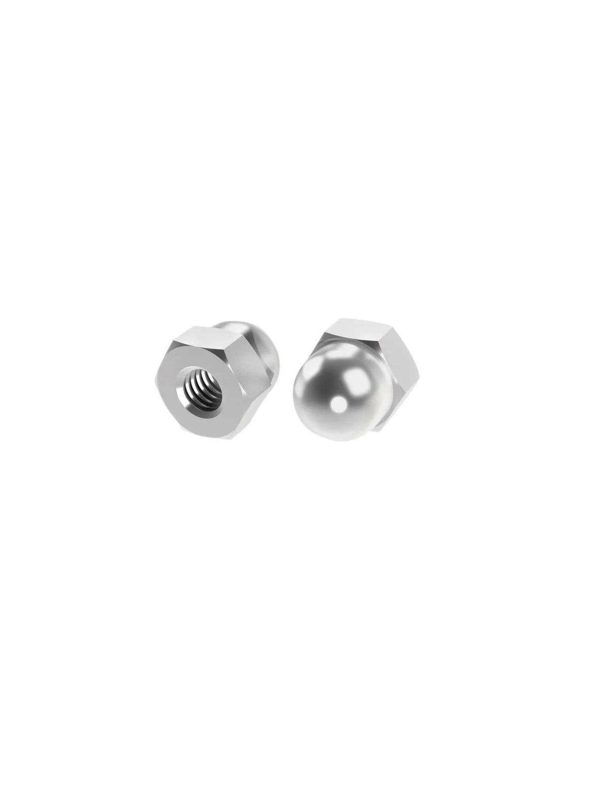M10 Inox Altıköşe Kör Somun DIN 1587