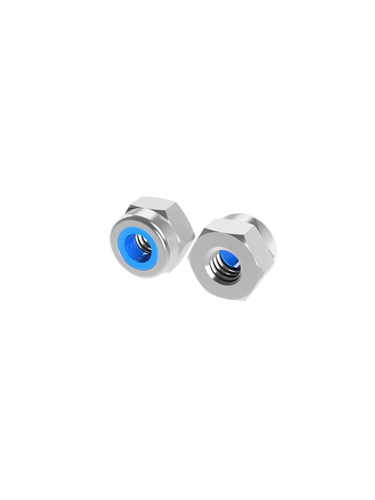 M10 Inox Fiberli Somun DIN 985