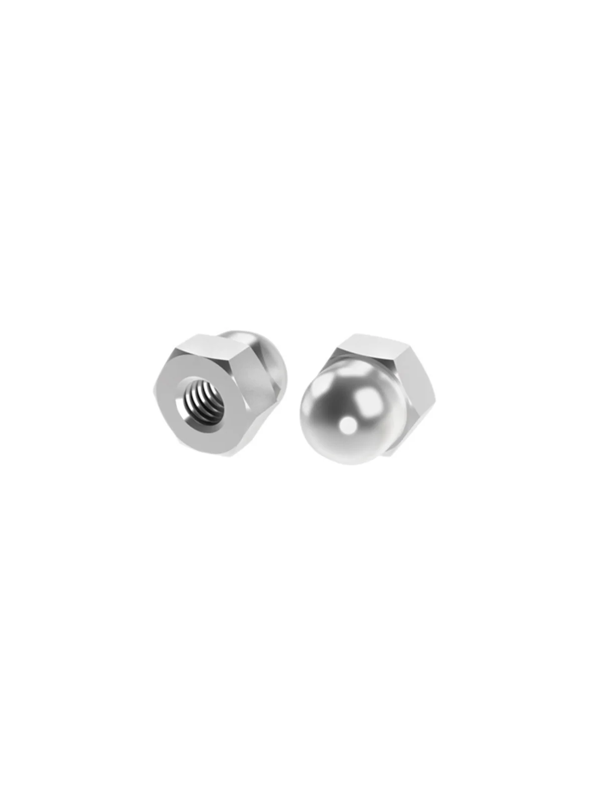 M4 Inox Altıköşe Kör Somun DIN 1587