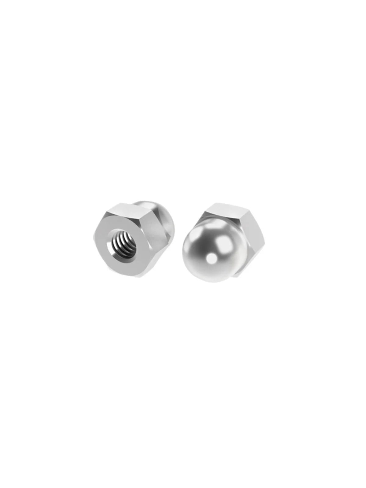 M5 Inox Altıköşe Kör Somun DIN 1587