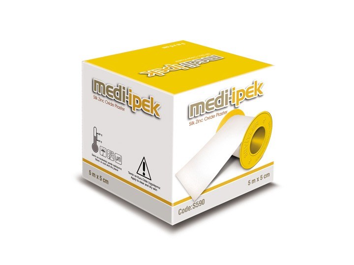 MEDİ İPEK | 5m X 5 cm Tıbbi İpek Flaster