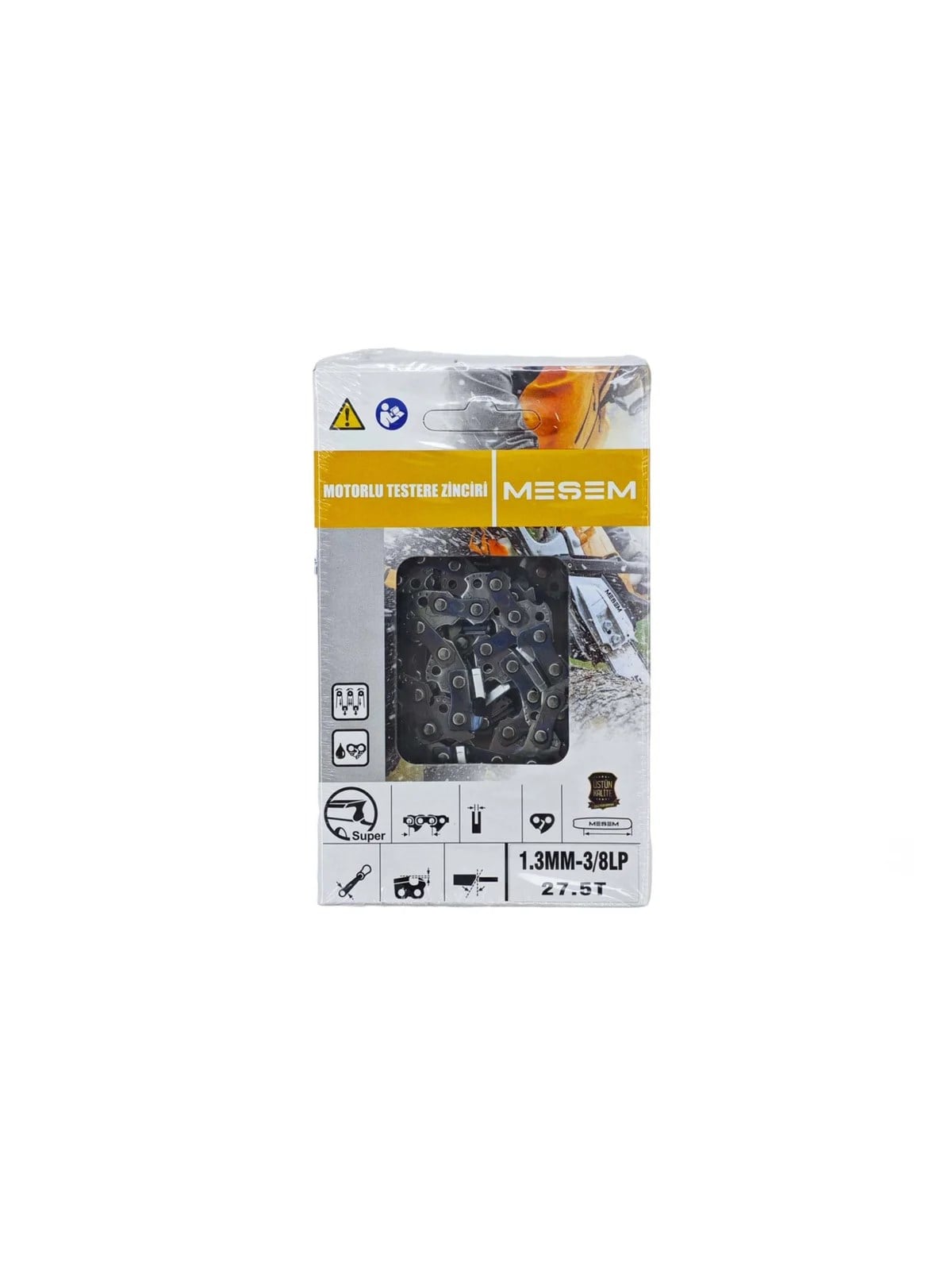 MES1919 3/8 X LP - 27,5 DİŞ - 1,3 MM AĞAÇ KESİM MOTORU ZİNCİRİ