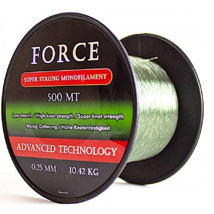 MİSİNA FORCE YEŞİL 500 MT. - 0.20MM