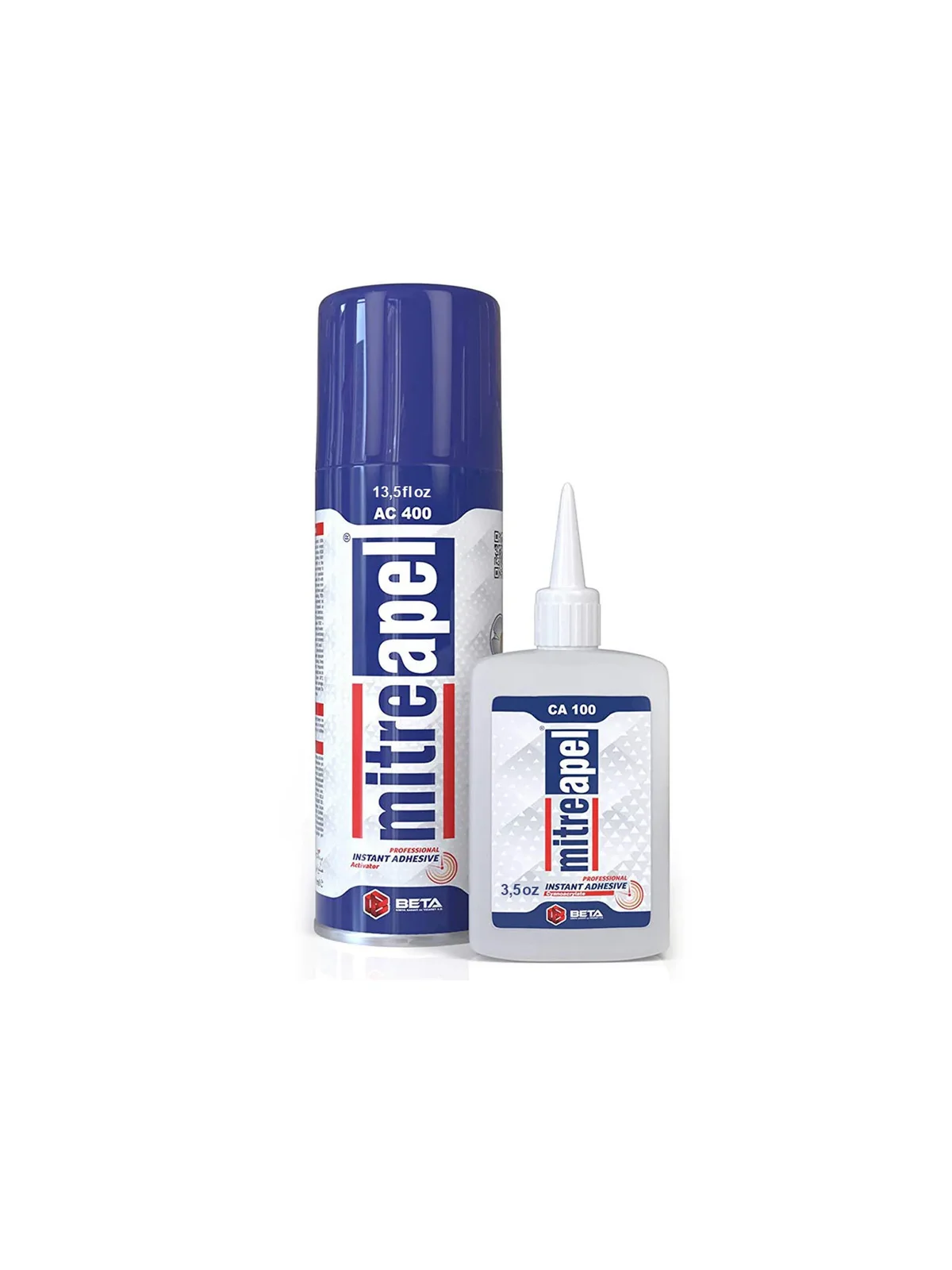 MİTREAPEL Hızlı Yapıştırıcı Kit AC400 400ml+ CA100 100gr