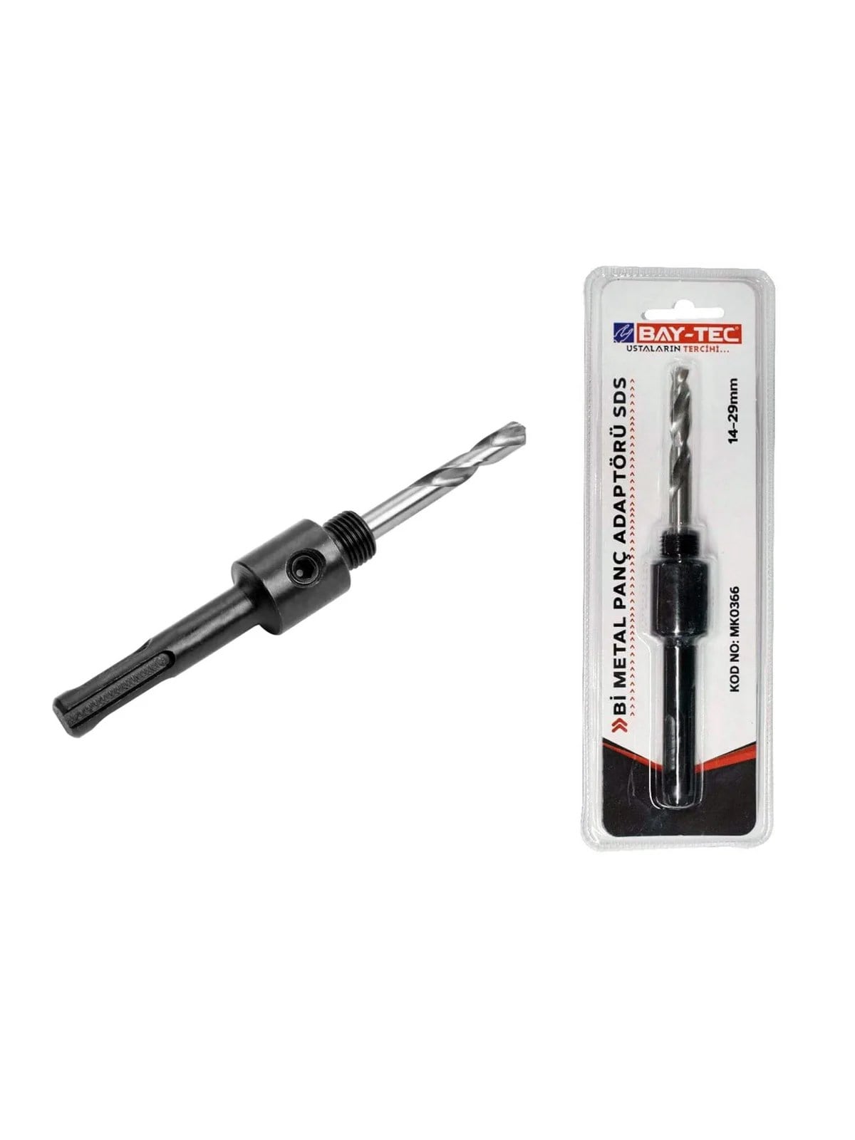MK0366 SDS Bimetal Panç Adaptörü 14-29 mm